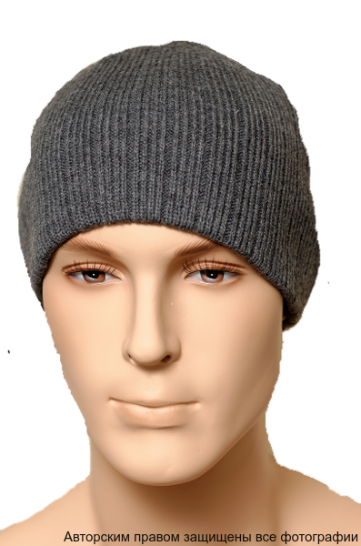 Шапка трикотажная NordKapp двухслойная grey Состав: 50% шерсть, 50% акрил. арт.: 203