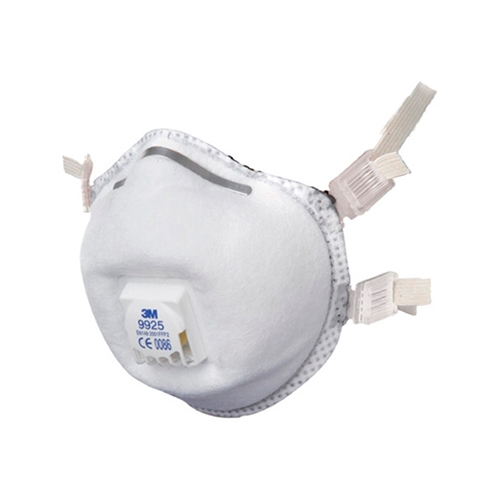 Респиратор фильтрующий 3М 9925 для защиты от сварочных дымов, озона, органических паров (с клапаном выдоха)