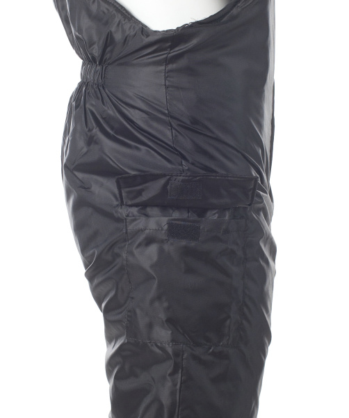 Костюм утепленный «ОХРАННИК» черный (куртка, п/к) Эталон (ЧЗ)