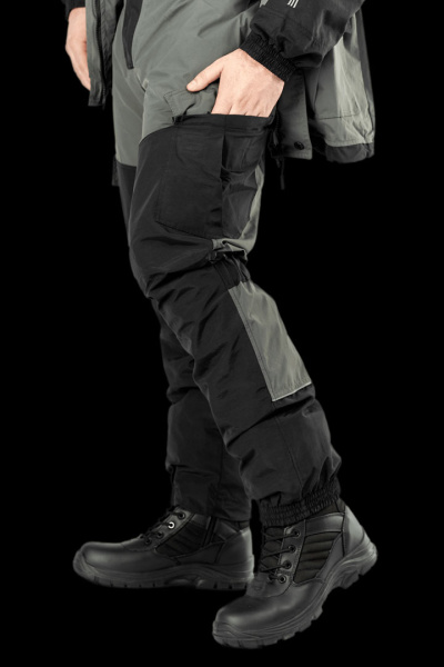 Костюм демисезонный мужской ГОРКА Gorka NEXT Demi (TASLAN), Grey\Black (ЧЗ)