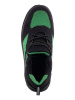 Полуботинки ВЕКТОР ПУ/ТПУ, текстиль, цвет: черный/зеленый