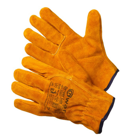 Перчатки цельноспилковые анатомического кроя Gward Driver Lux, Размер: 10 (XL)