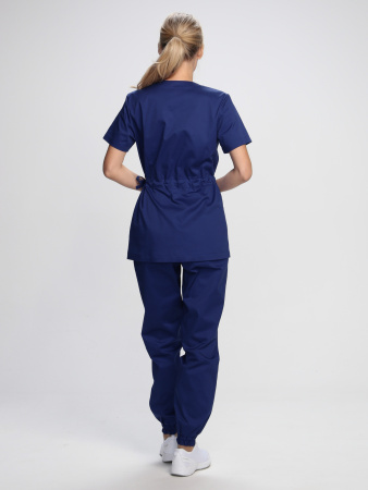 Костюм женский MedLine Марго (тк.Смесовая,145), т.синий