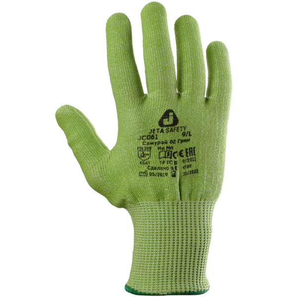  JC061 Антипорезные перчатки с нитриловым покрытием (5 класс) 
