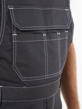 Полукомбинезон "Престиж" т.серый, тк.Rodos (245 гр/кв.м) (ЧЗ)