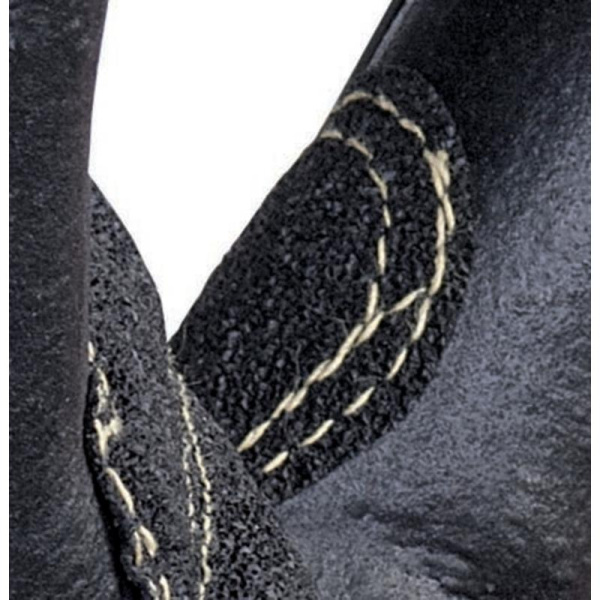 Перчатки трикотажные порезостойкие с двойным нитриловым покрытием EOS NOCUT VV910 DeltaPlus р.10/XL