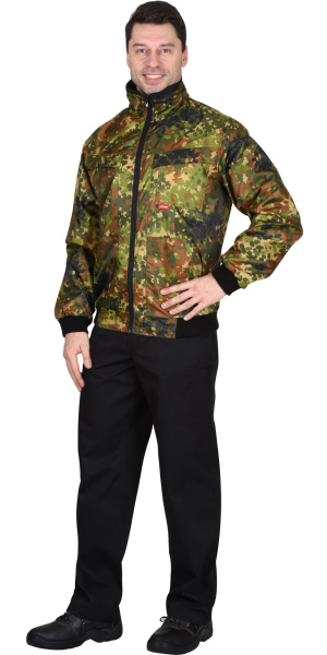 Куртка "Пикник" демисезон.укороченная (тк. Оксфорд) КМФ Пиксель (ЧЗ)