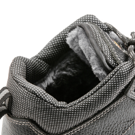 Ботинки кожаные утепленные мод. 17М ПУ-ТПУ композитный подносок, иск. мех