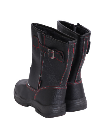 Сапоги "Сириус", кожа, ПКП, нат. мех, ПУ-Нитрил