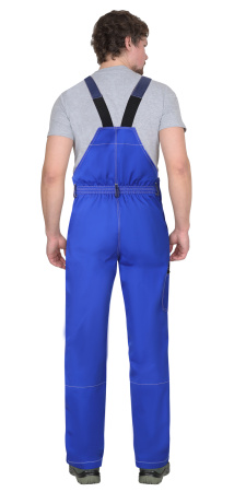 Полукомбинезон "Престиж" васильковый с синим, тк.Rodos (245гр/кв.м) (ЧЗ)