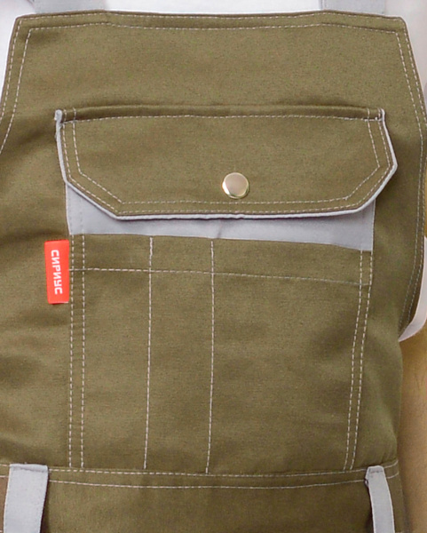 Костюм "Титан": куртка кор., п/комб. хаки с СОП тк.CROWN-230 (ЧЗ)